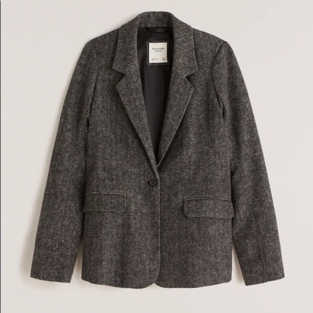 A&F Wool Blend Blazer